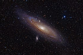 La galaxie d'Andromède